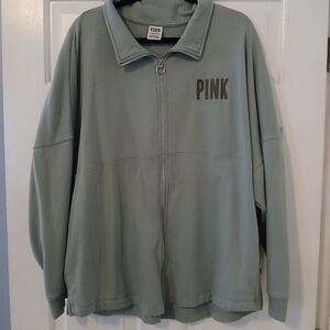 PINK Victoria's Secret Light Green Hoodie